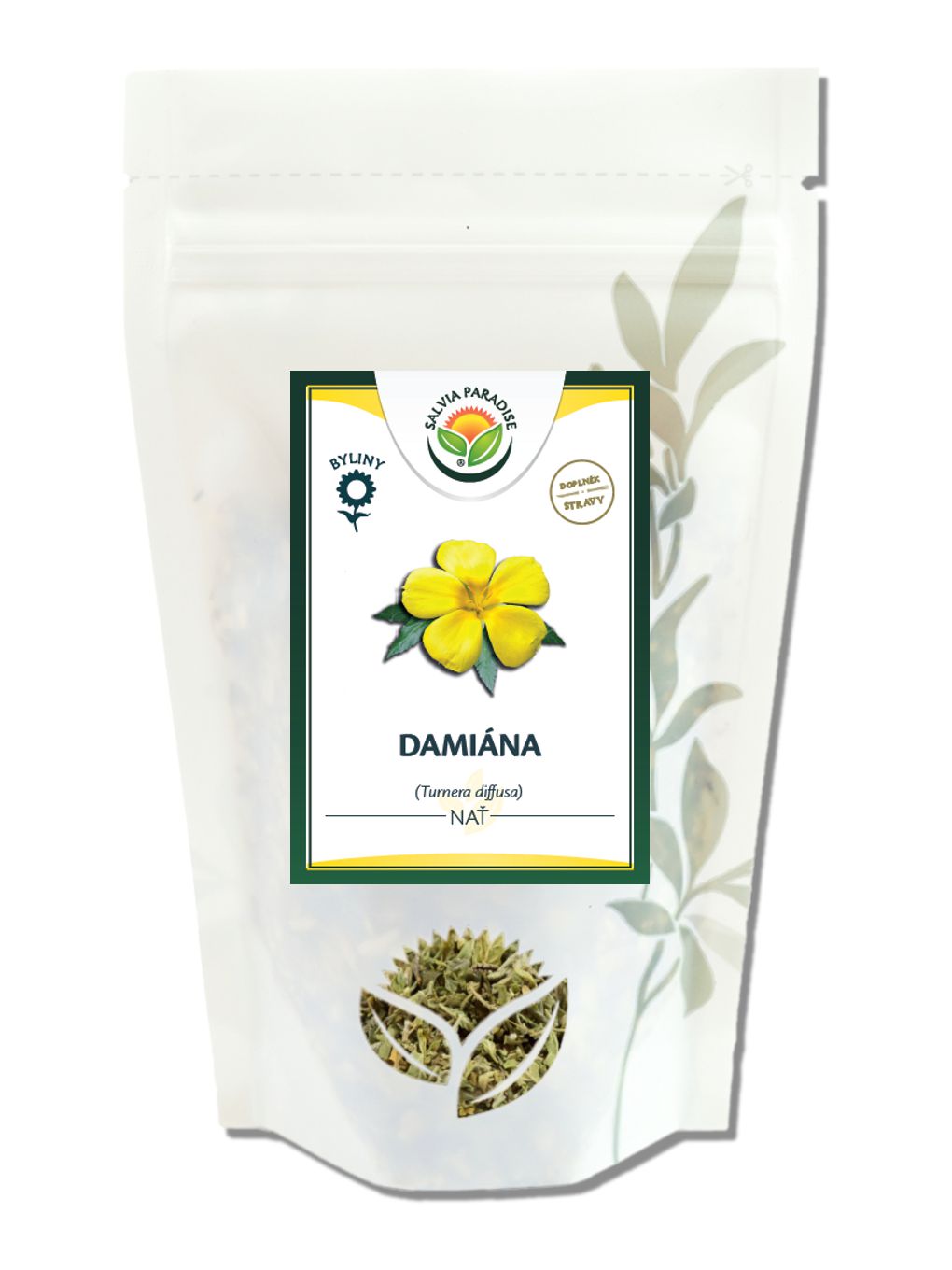 Turnera diffusa - damiána nať