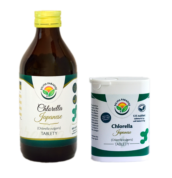 Chlorella tablety