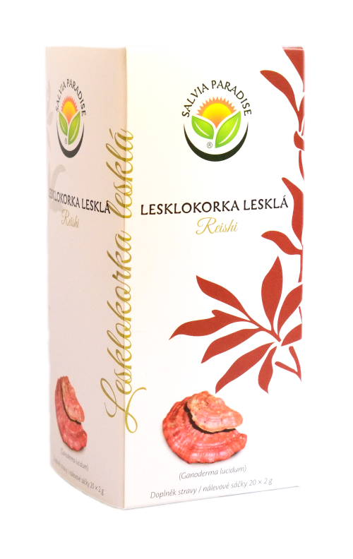 Lesklokorka lesklá – reishi n. s.