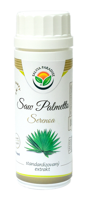 Saw palmetto standardizovaný extrakt kapsle