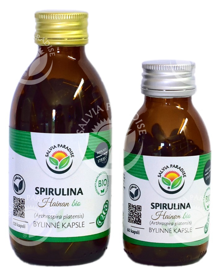 spirulina kapsle