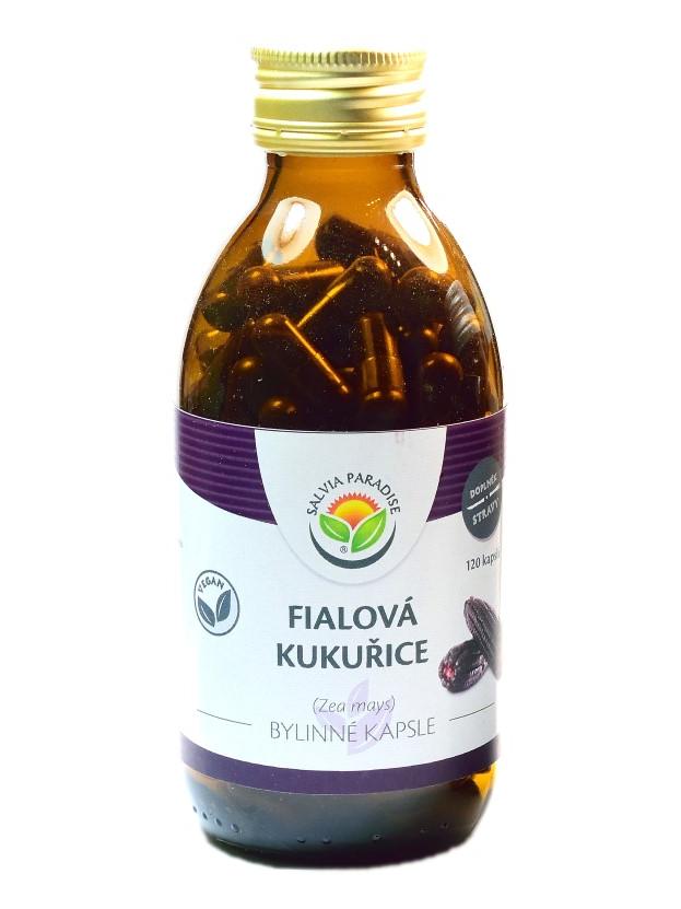 Fialová kukuřice - Maiz Morado kapsle 120ks