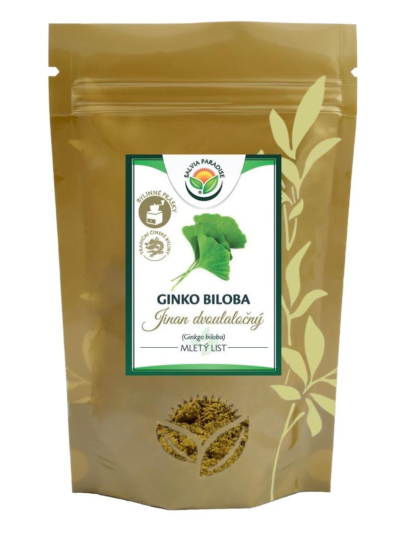 Ginkgo biloba mletý list 120g