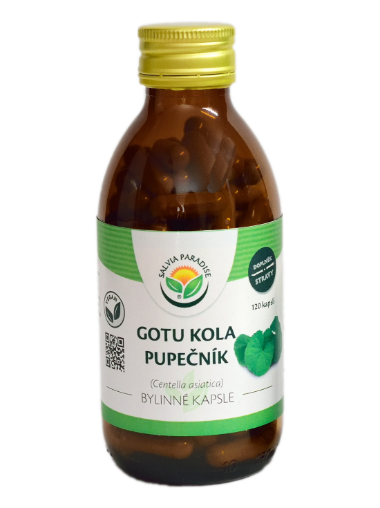 Gotu kola - pupečník kapsle 120ks Zavřete