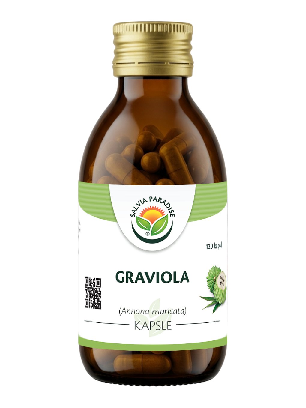 Graviola - Annona muricata kapsle 120 ks