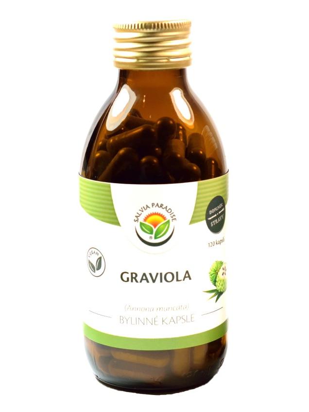 Graviola - Annona muricata kapsle 120ks Zavřete