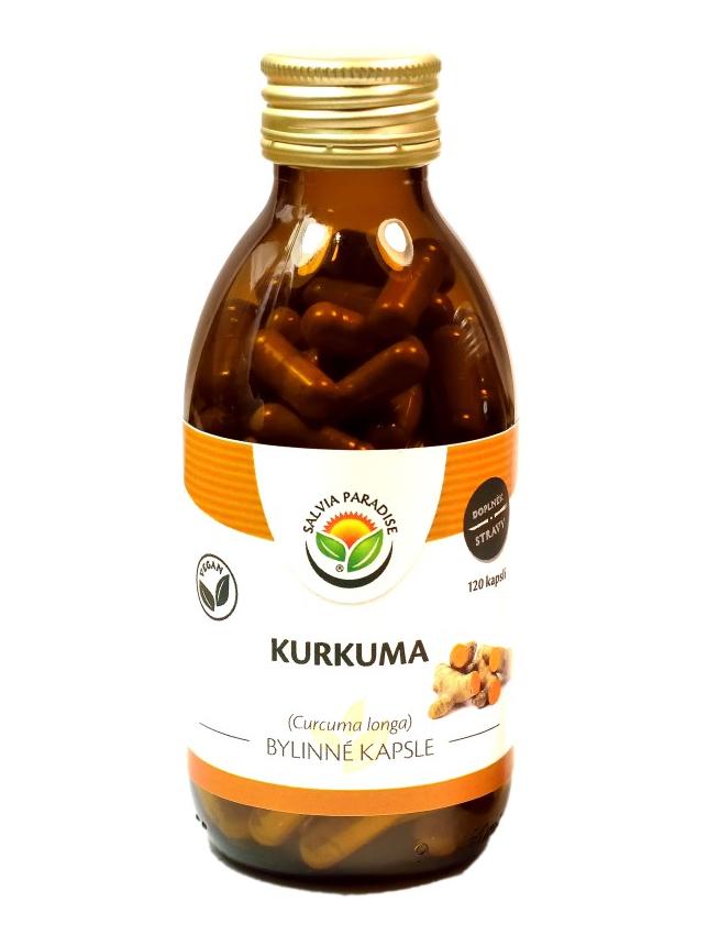 Kurkuma kapsle 120 ks