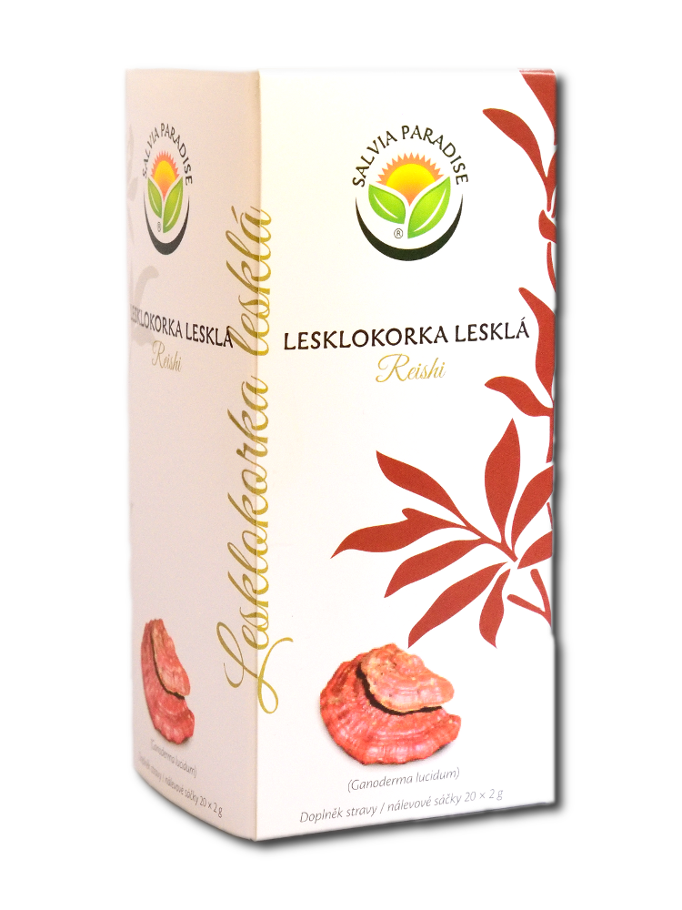 Lesklokorka lesklá - reishi n. s. 20 x 2 g