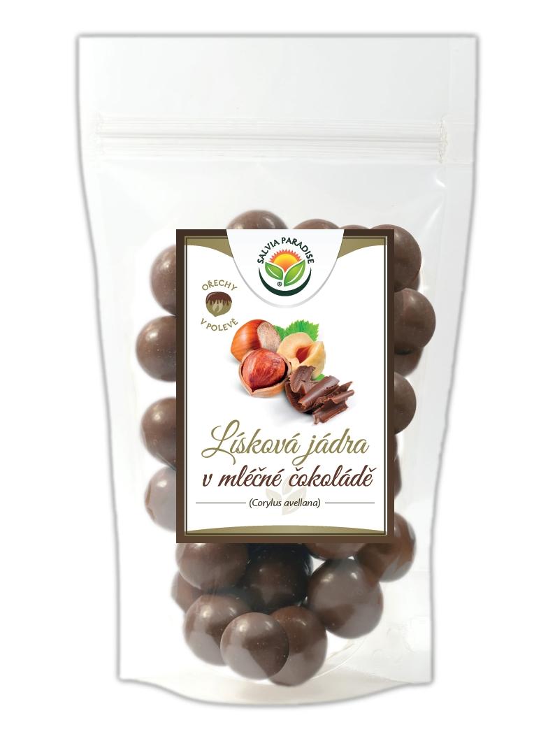 Lísková jádra v mléčné čokoládě