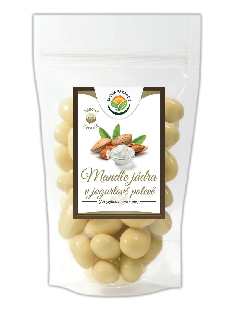Mandle v jogurtové polevě