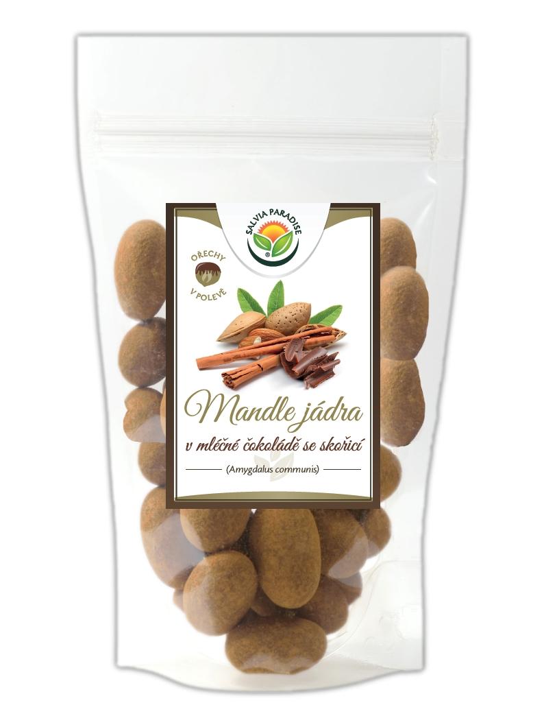 Mandle v mléčné čokoládě se skořicí