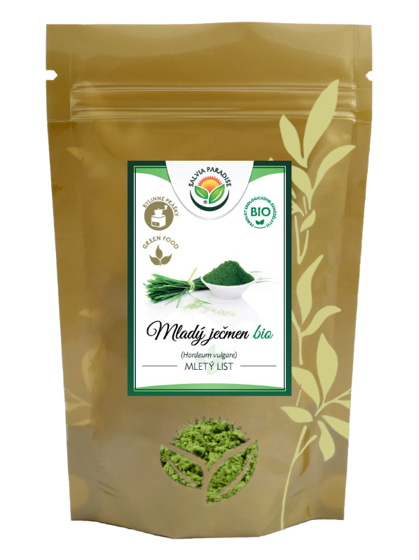 Mladý zelený ječmen BIO