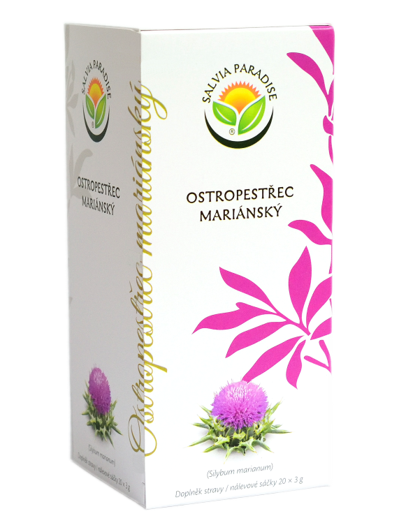 Ostropestřec mariánský n. s. 20 x 3 g
