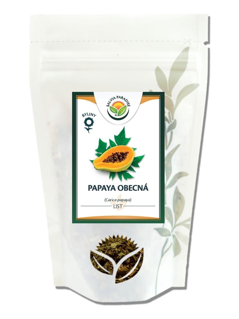 Papája obecná list