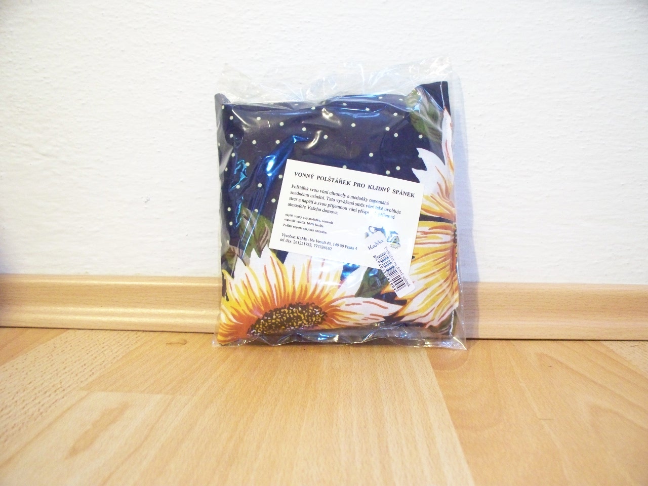 Vonný polštář pro klidný spánek