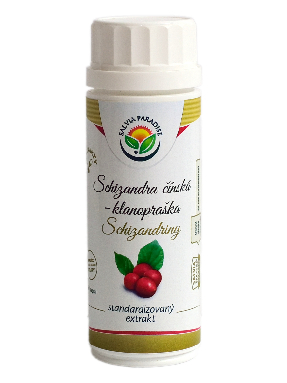 Schizandra standardizovaný extrakt kapsle 60 ks