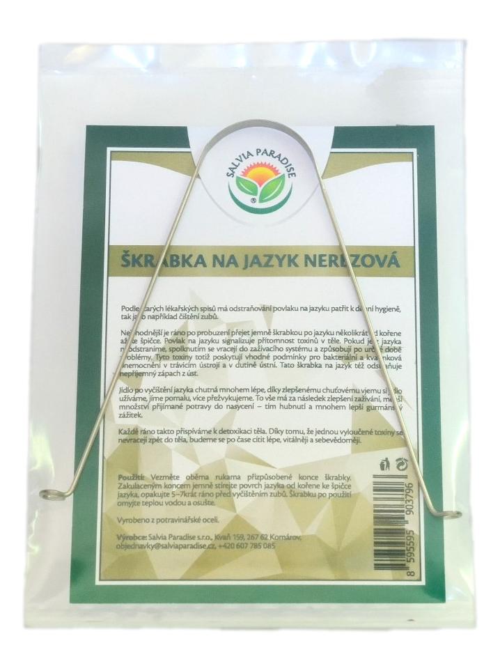 Škrabka na jazyk nerez
