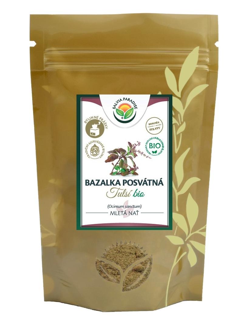 Tulsí - bazalka posvátná mletá BIO 100 g