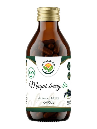 Maqui berry kapsle BIO 190 ks