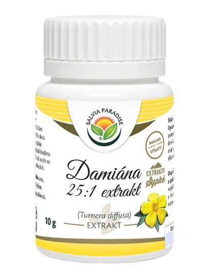 Turnera diffusa - damiána 25 : 1 extrakt 10 g