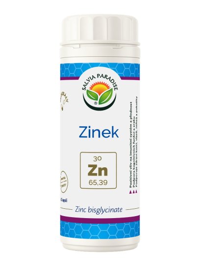 Zinek – Zinc bisglycinate kapsle 60 ks