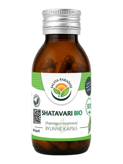 Šatavari - shatavari kapsle BIO 60 ks
