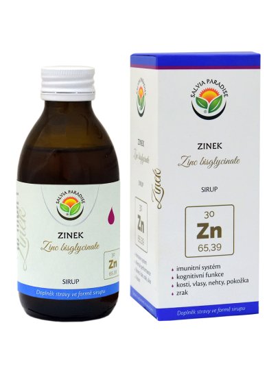 Zinek – Zinc bisglycinate DS sirup 180 ml
