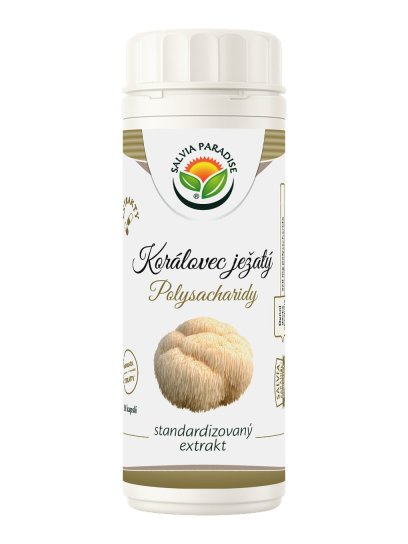Korálovec - Hericium standardizovaný extrakt kapsle 60 ks