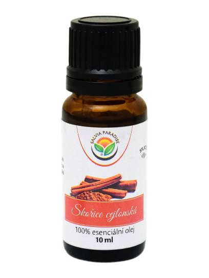 Skořice cejlonská 100% esenciální olej 10 ml 