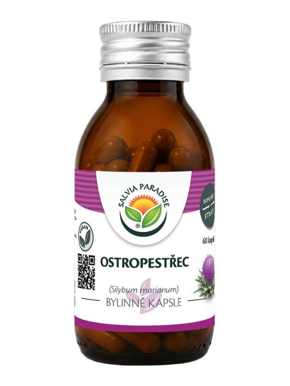 Ostropestřec mariánský - kapsle 60 ks