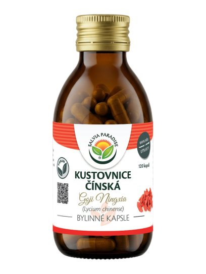 Kustovnice čínská - goji kapsle 120 ks