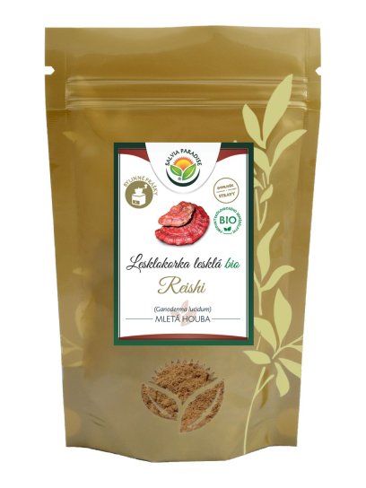 Lesklokorka lesklá - reishi prášek BIO 100 g 