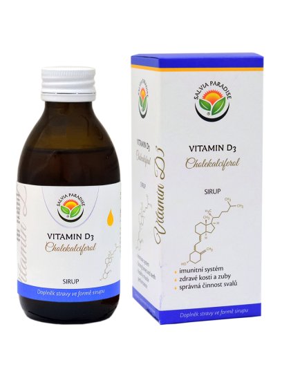 Vitamin D3 – Cholecalciferol DS sirup 180 ml