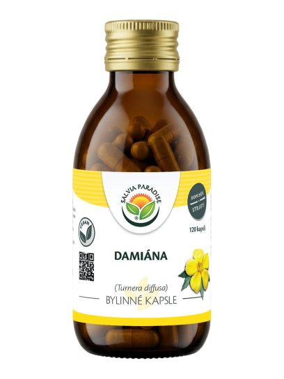 Damiána kapsle 120 ks