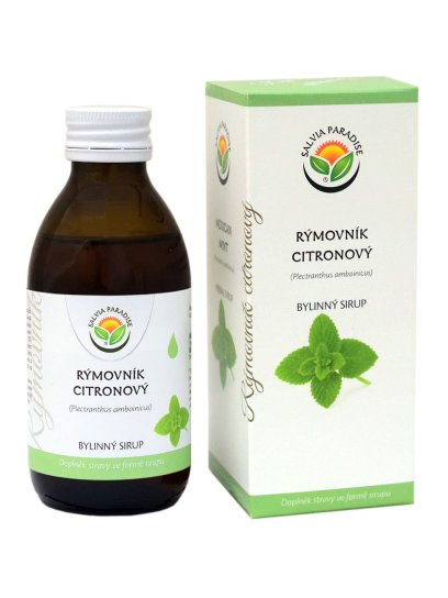 Rýmovník citronový DS sirup 180 ml 