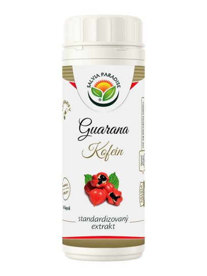 Guarana - kofein standardizovaný extrakt kapsle 100 ks