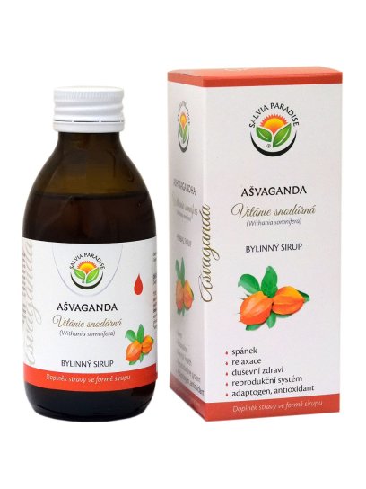 Ašvaganda - vitánie DS sirup 180 ml 